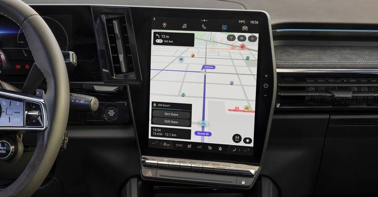 Waze built-in Renault