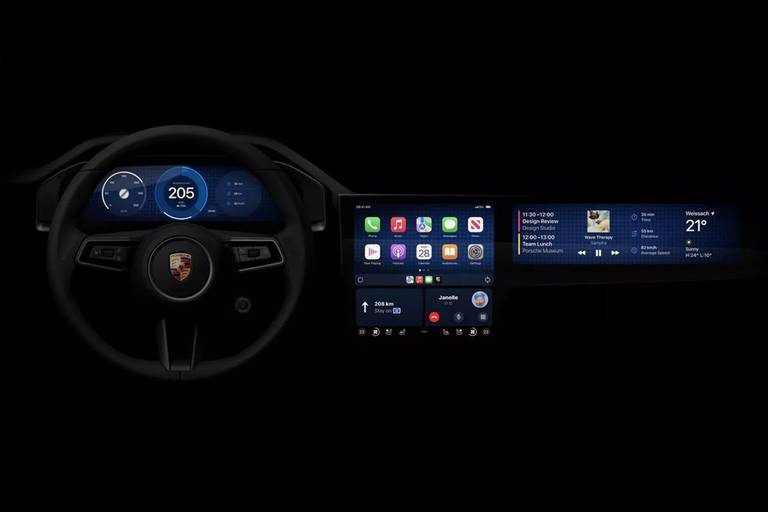 Apple car Play porsche