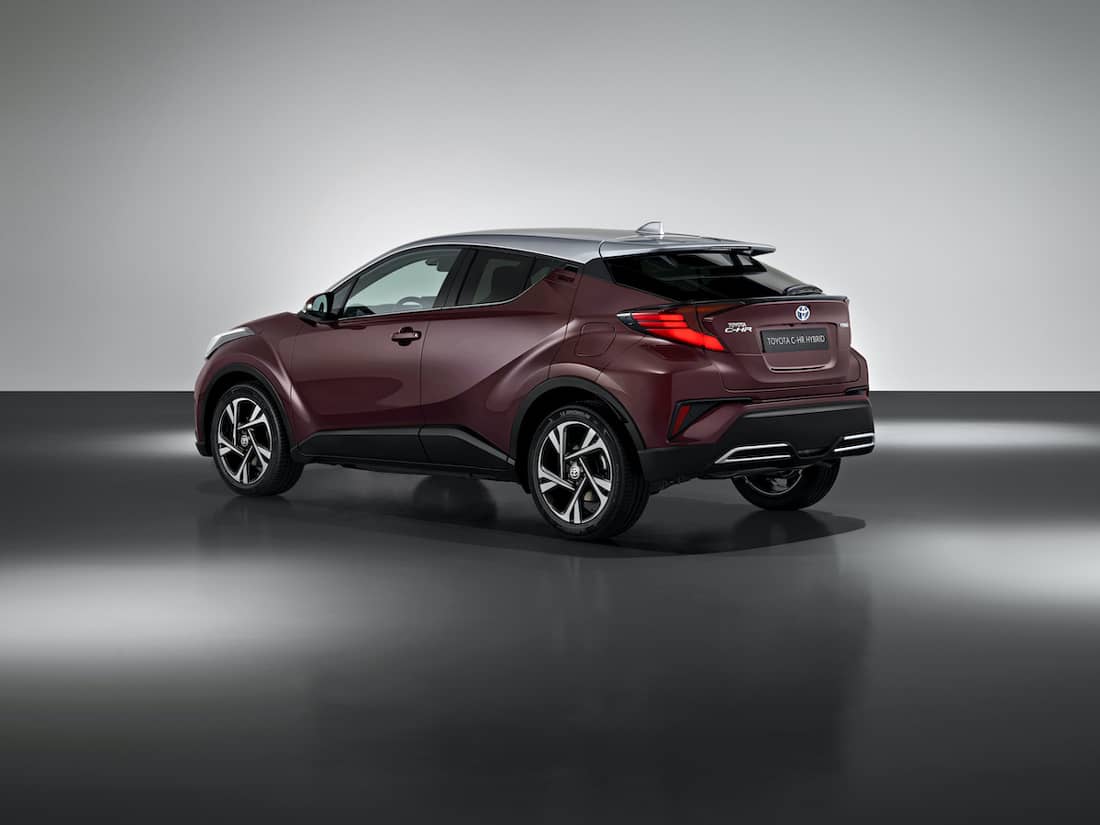 AS24 Toyota C-HR 2022 statisch achter