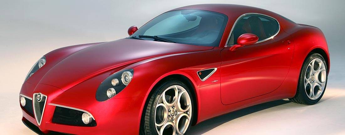 Alfa Romeo 8C Front